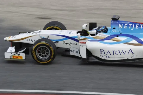 #16 Jake Rosenzweig – Addax Team – Dallara GP2/11 - Mecachrome – GP2 Serie 2013