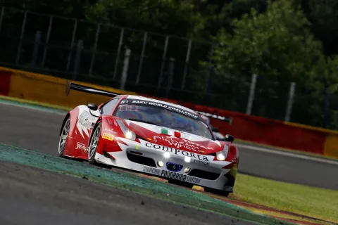 #51 Peter Mann – AF Corse – Ferrari 458 Italia GT3 – Blancpain Langstrecken Serie 2013