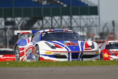 #49 Howard Blank – AF Corse – Ferrari 458 Italia GT3 – Blancpain Langstrecken Serie 2013