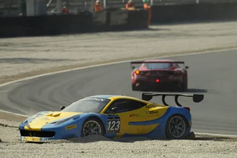#123 Andrii Kruglyk – AF Corse – Ferrari 458 Italia GT3 – Blancpain Langstrecken Serie 2013