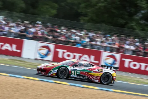 #51 Gianmaria Bruni – AF Corse – Ferrari 458 Italia GTC – 24 Stunden von LeMans 2014