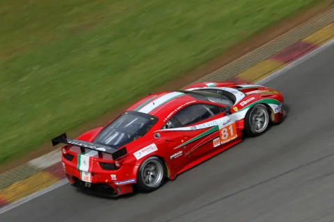 #81/61 Matt Griffin – AF Corse – Ferrari 458 Italia GTC – FIA Langstrecken Weltmeisterschaft 2012