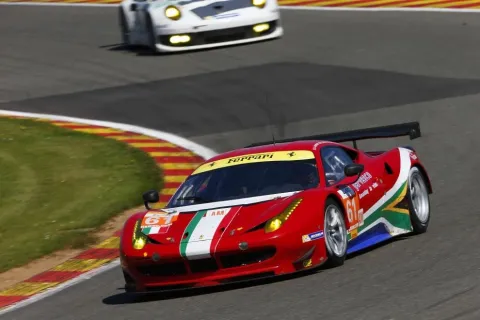 #61 Matt Griffin – AF Corse – Ferrari 458 Italia GTC – FIA Langstrecken Weltmeisterschaft 2013