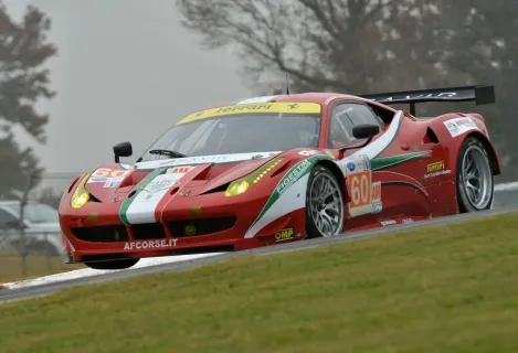 #60 Piergiuseppe Perazzini – AF Corse – Ferrari 458 Italia GTC – Amerikanische LeMans Serie 2012