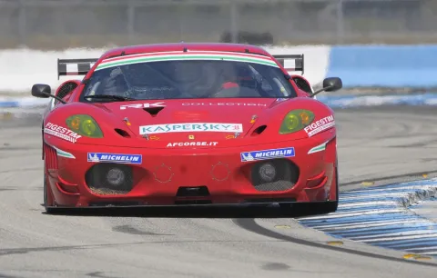 #51 Pierre Kaffer – AF Corse – Ferrari F430 GT2 – Amerikanische LeMans Serie 2011