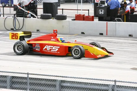 #26 Thiago Medeiros – AFS Racing – Dallara IP2 - Infiniti – IRL Infiniti Pro Serie 2006