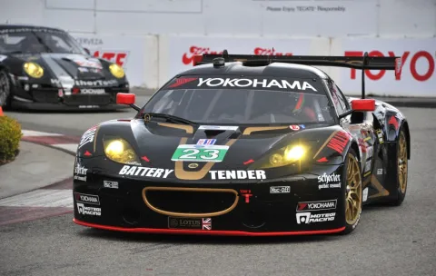#23 Bill Sweedler – Alex Job Racing – Lotus Evora GTE – Amerikanische LeMans Serie 2012