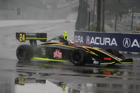 #24 Logan Gomez – Alliance Motorsports – Dallara IP2 - Infiniti – IRL Indy Lights 2009
