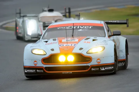 #95 Allan Simonsen – Young Driver AMR – Aston Martin V8 Vantage GT2 – 24 Stunden von LeMans 2013