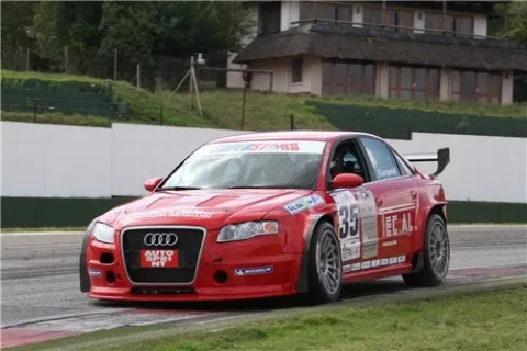 #35 Simone Campedelli – Audi Sport Italia – Audi RS4 (B7) – italienische Superstars Meisterschaft 2010