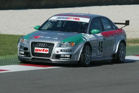 #46 Rinaldo Capello – Audi Sport Italia – Audi RS4 (B7) – italienische Superstars Meisterschaft 2007