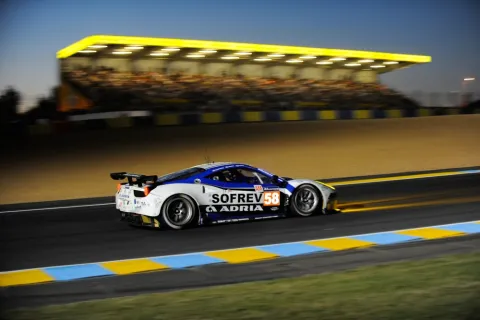 #58 Soheil Ayari – Auto Sport Promotion – Ferrari 458 Italia GTC – 24 Stunden von LeMans 2014