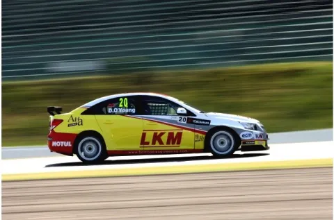 #20 Darryl O'Young – Bamboo Engineering – Chevrolet Cruze 1.6T – FIA Tourenwagen Weltmeisterschaft 2012