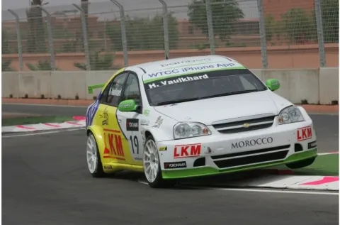 #19 Harry  Vaulkhard – Bamboo Engineering – Chevrolet Lacetti – FIA Tourenwagen Weltmeisterschaft 2010