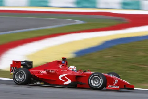 #24 Milos Pavlovic – BCN Competicion – Dallara GP2/05 - Renault – GP2 Asia 2007-2008