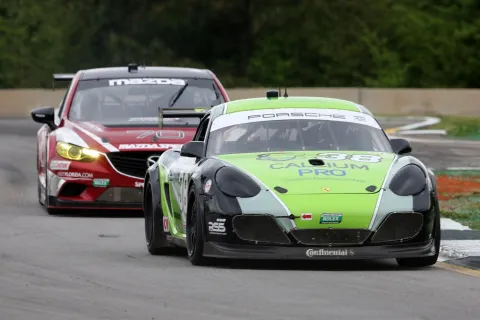 #38 David Donohue – BGB Motorsports – Porsche Cayman GX – Grand-Am Sportwagen Serie 2013