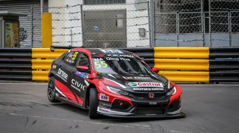 #55 Qing Hua Ma – Boutsen Ginion Racing – Honda Civic Type R TCR (II) – FIA Tourenwagen Weltcup 2018