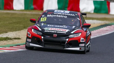 #18 Tiago Monteiro – Boutsen Ginion Racing – Honda Civic Type R TCR (II) – FIA Tourenwagen Weltcup 2018