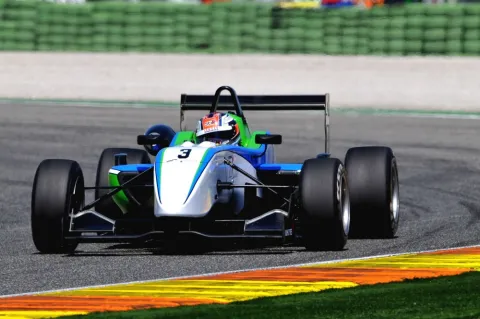 #3 Patric Niederhauser – BVM Racing – Dallara F308 - FPT Fiat – Italienische Formel 3 Meisterschaft 2012