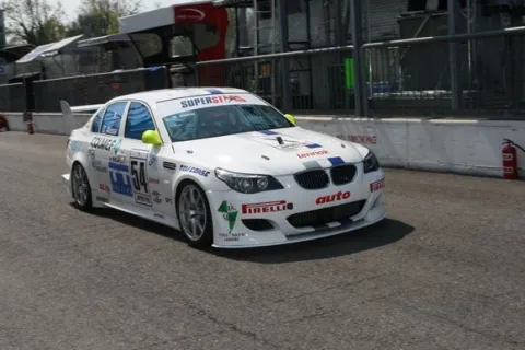 #54 Giuliano Alessi – CAAL Racing – BMW 550i (E60) – italienische Superstars Meisterschaft 2007
