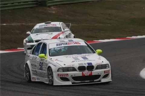 #58 Roberto Papini – CAAL Racing – BMW M5 (E39) – italienische Superstars Meisterschaft 2009