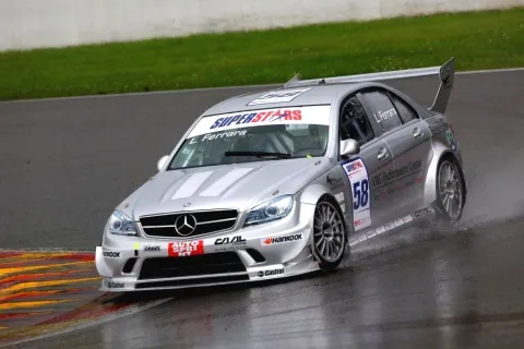 #58 Luigi Ferrara – CAAL Racing – Mercedes C63 AMG (W204) – Internationale Superstars Serie 2012