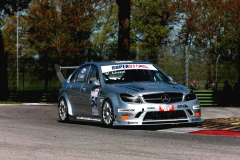 #54 Vitantonio Liuzzi – CAAL Racing – Mercedes C63 AMG (W204) – Internationale Superstars Serie 2012