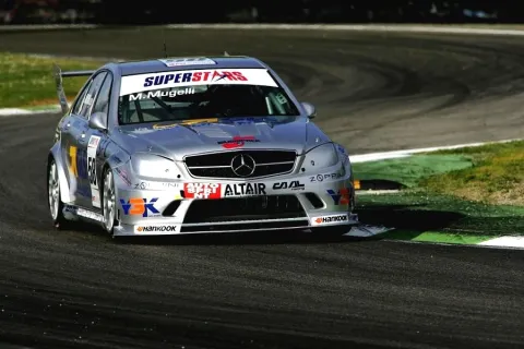 #58 Massimiliano Mugelli – CAAL Racing – Mercedes C63 AMG (W204) – Internationale Superstars Serie 2012