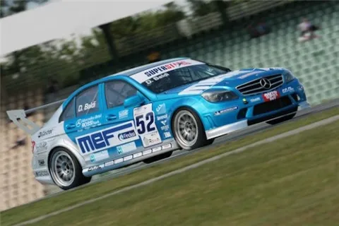 #52 David Baldi – CAAL Racing – Mercedes C63 AMG (W204) – italienische Superstars Meisterschaft 2010