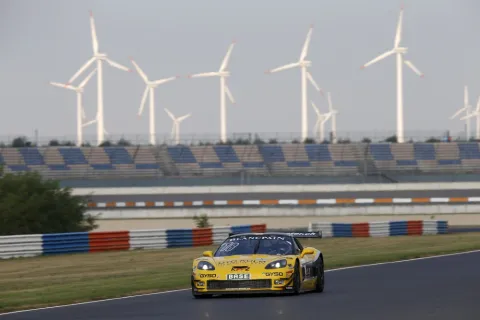#18 Mike Parisy – Callaway Competition – Chevrolet Corvette C6 Z06 GT3 – ADAC GT Masters 2013
