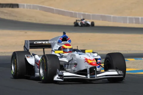 #1 Pippa Mann – Campos Racing – Lola B05/52 - Zytek – Auto GP Weltserie 2012