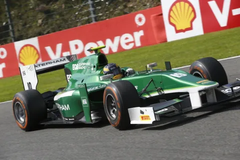 #19 Tom Dillmann – Caterham Racing – Dallara GP2/11 - Mecachrome – GP2 Serie 2014