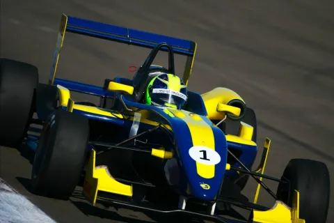 #1 Rodrigo Gonzalez – Cesário Fórmula – Dallara F308 - Berta – Südamerikanische Formel 3 Meisterschaft 2012
