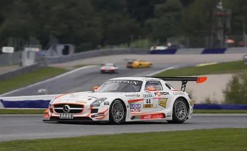 #44 Erik Janis – Charouz Racing System – Mercedes SLS AMG GT3 – ADAC GT Masters 2012