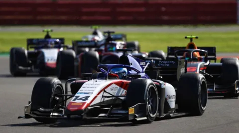 #14 David Beckmann – Charouz Racing System – Dallara F2 2018 - Mecachrome – FIA Formel 2 Meisterschaft 2021