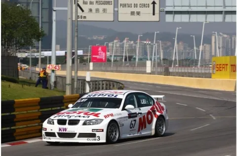 #67 Lei Kit Meng – China Dragon Racing – BMW 320si (E90) – FIA Tourenwagen Weltmeisterschaft 2009
