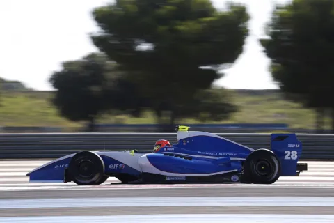 #28 Esteban Ocon – Comtec Racing – Dallara FR35-12 - Renault – Formel Renault 3.5 Weltserie 2014