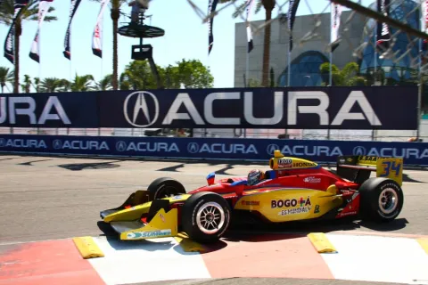 #34 Sebastian Saavedra – Conquest Racing – Dallara IR-05 - Honda – IndyCar Serie 2011