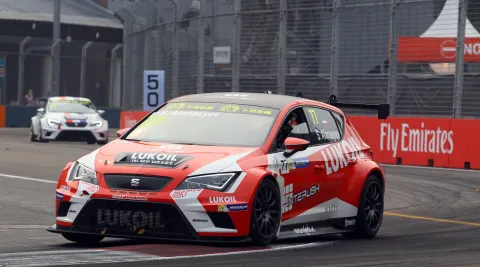 #77 Sergei Afanasiev – Craft-Bamboo Racing – Seat Leon Cup Racer TCR – Internationale TCR Serie 2015