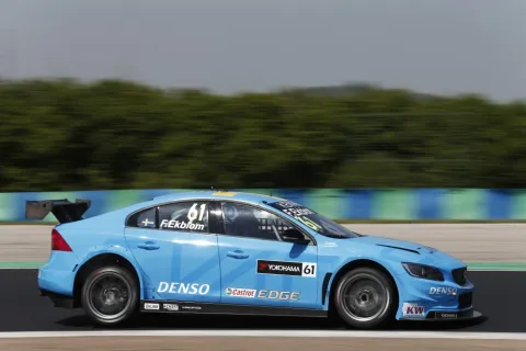 #61 Fredrik Ekblom – Cyan Racing – Volvo S60 Polestar TC1 – FIA Tourenwagen Weltmeisterschaft 2016