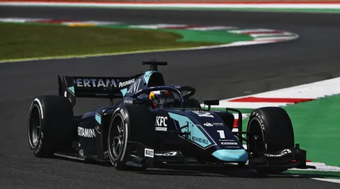 #1 Juri Vips – DAMS – Dallara F2 2018 - Mecachrome