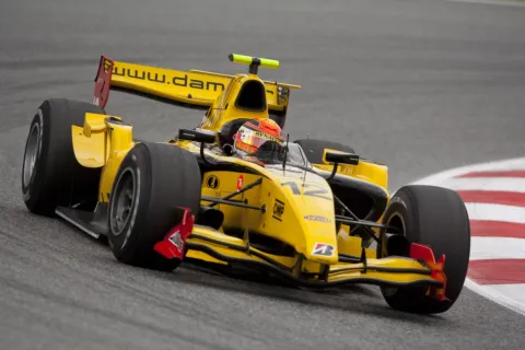 #11/12 Romain Grosjean – DAMS – Dallara GP2/08 - Renault – GP2 Serie 2010