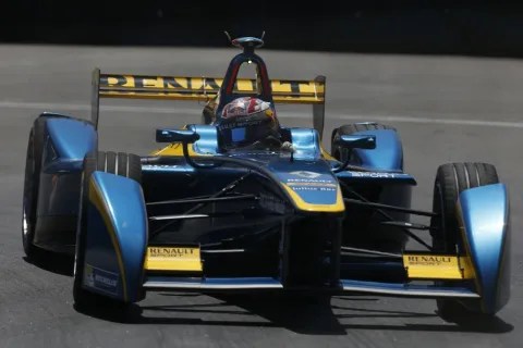 #9 Sebastien Buemi – DAMS – Spark SRT 01E - McLaren – FIA Formel E Meisterschaft 2014-2015