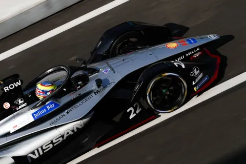 #22 Oliver Rowland – DAMS – Spark SRT 05E - Nissan – FIA Formel E Meisterschaft 2018-2019
