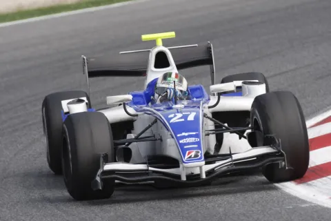 #27 Giacomo Ricci – David Price Racing – Dallara GP2/08 - Renault – GP2 Serie 2009