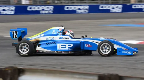 #12 Moises de la Vara – DE Force Racing – Tatuus PM18 - Mazda – Pro Mazda Meisterschaft 2018