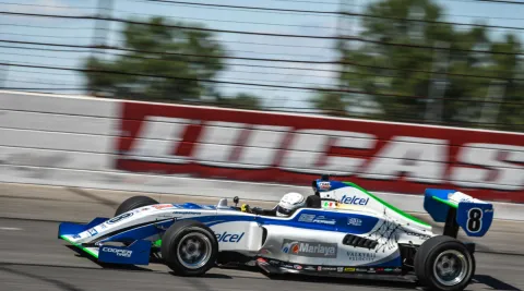 #8 Manuel Sulaimán – DE Force Racing – Tatuus PM18 - Mazda – Indy Pro 2000 Meisterschaft 2020