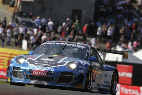 #58 Daniel Desbruères – Delahaye Racing – Porsche 911 GT3 R (997) – Blancpain Langstrecken Serie 2013