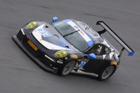 #27 Joe Foster – Dempsey Racing – Porsche 911 GT America (991) – IMSA Sportwagen Meisterschaft (USC) 2014