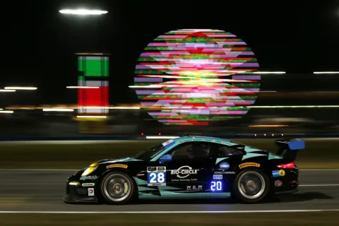 #28 Christian Engelhart – Dempsey Racing – Porsche 911 GT America (991) – IMSA Sportwagen Meisterschaft (USC) 2014